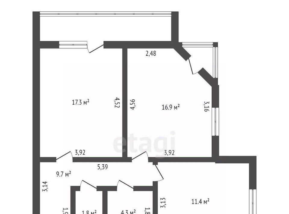 квартира г Благовещенск ул Шимановского 82 фото 2