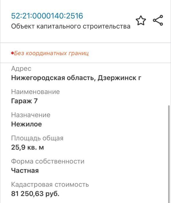 гараж г Дзержинск ГСК Лесной-1 микрорайон Западный тер., 8 фото 23