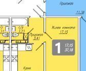 квартира г Чебоксары б-р Солнечный 40 фото 2