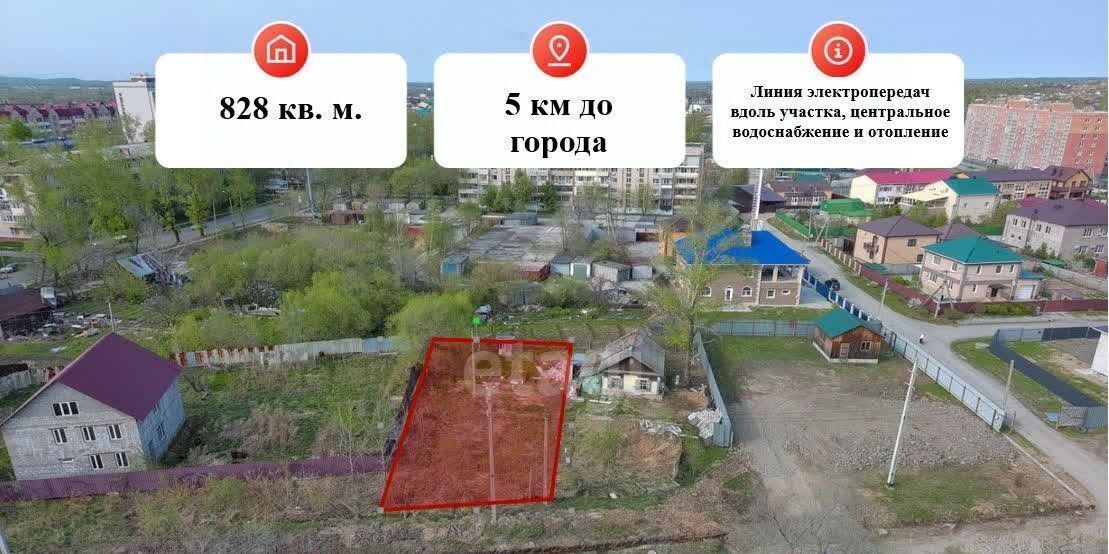 земля г Хабаровск р-н Железнодорожный ул 9 Гвардейской стрелковой дивизии фото 1
