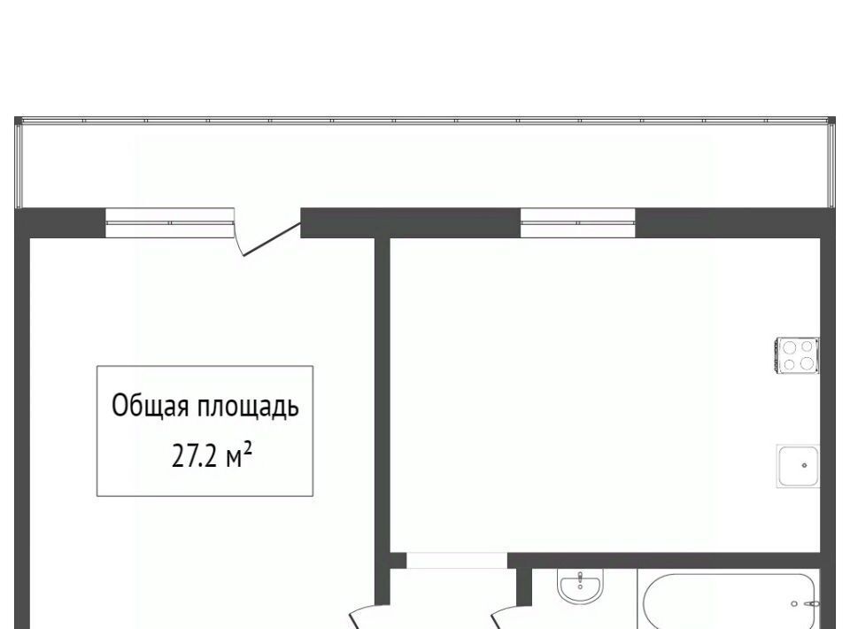 квартира г Томск р-н Ленинский ул Говорова 8 фото 2