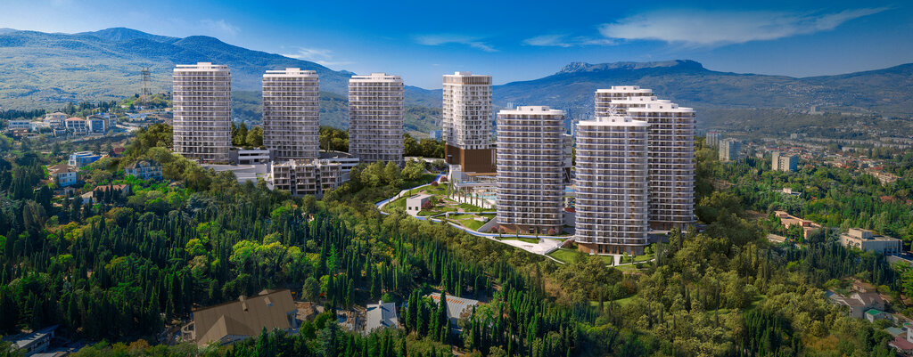квартира г Алушта Профессорский Уголок ЖК Крымская Резиденция фото 3