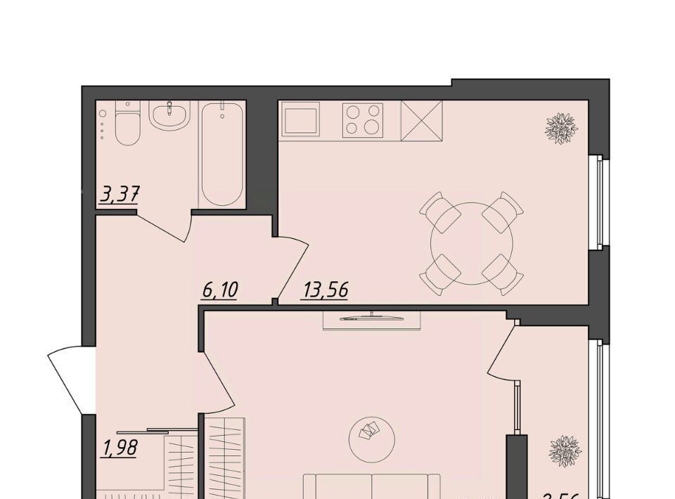 квартира г Волгоград р-н Краснооктябрьский ул им. Алехина 7к/7 фото 1