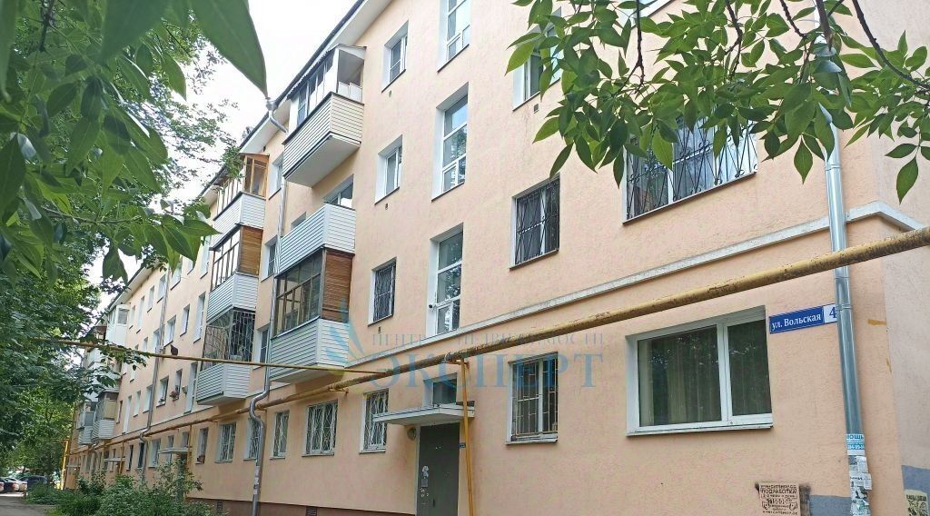 квартира г Нижний Новгород Чкаловская ул Вольская 4 фото 1