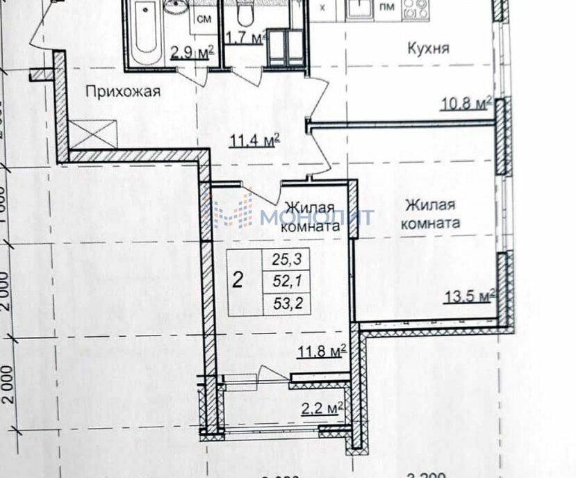квартира г Нижний Новгород р-н Советский Горьковская ЖК «Новая Кузнечиха» 8 фото 1