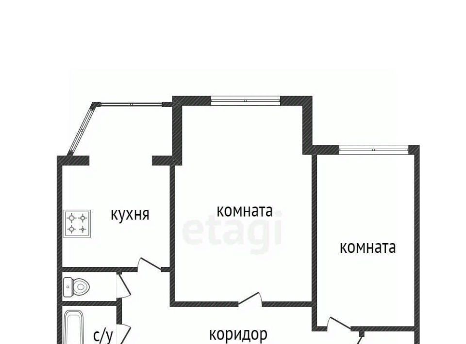 квартира г Сургут ул Геологическая 13/1 24-й фото 2