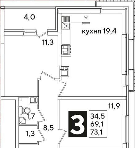 р-н Прикубанский ул им. Ивана Беличенко 90к/1 фото