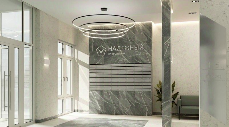 квартира г Тула р-н Пролетарский ЖК «Надежный на Пролетарке» фото 24