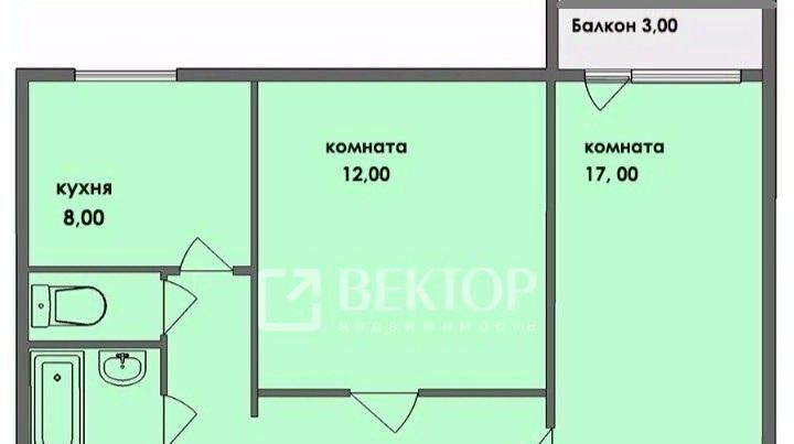 квартира р-н Ивановский г Кохма ул Запрудная 20 фото 2