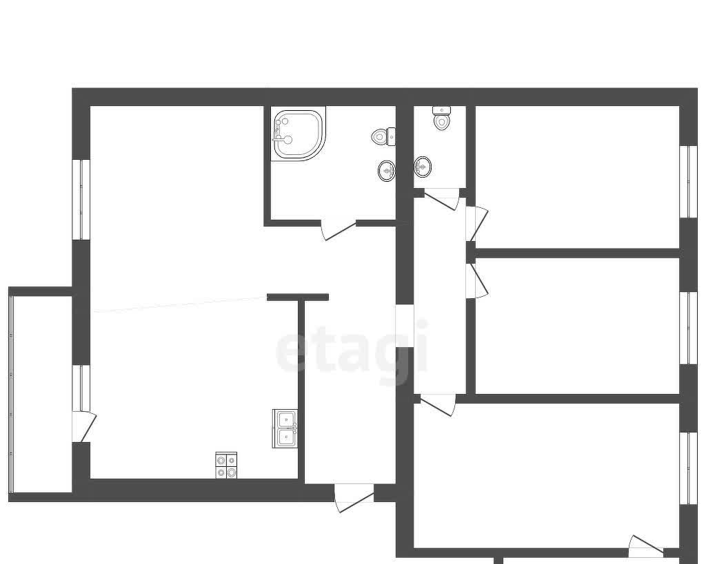 квартира г Тамбов ул Научная 5 фото 50