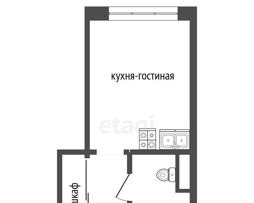 квартира г Тамбов ул Чичерина 11 м-н, Московский фото 33