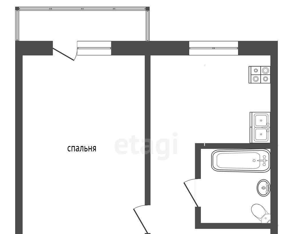 квартира г Тамбов ул Куйбышева 4 фото 17