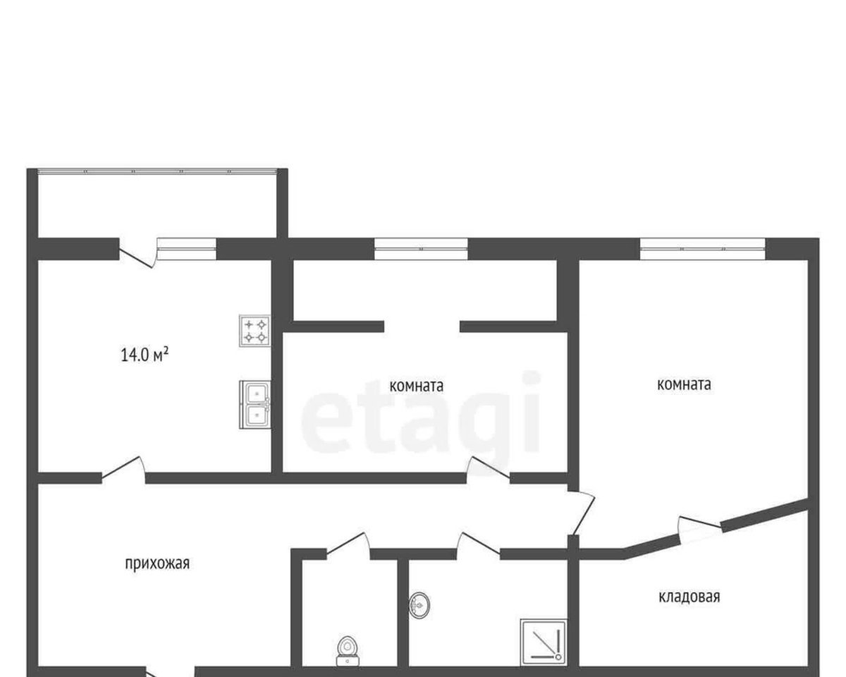 квартира г Тамбов ул Весенняя 22 фото 15