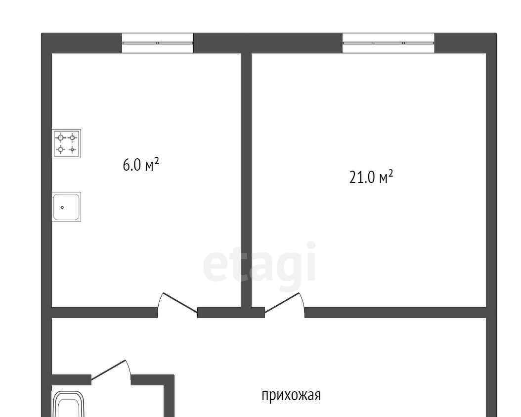 квартира г Тамбов ул Астраханская 162 фото 13
