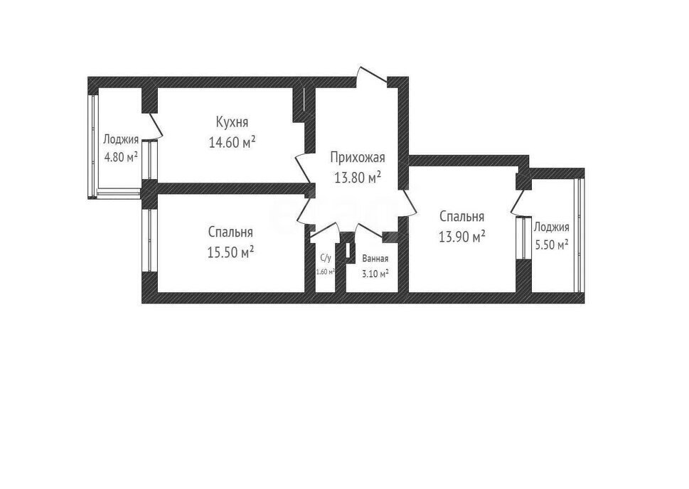 квартира г Краснодар ул им. Героя Яцкова И.В. 12 фото 1