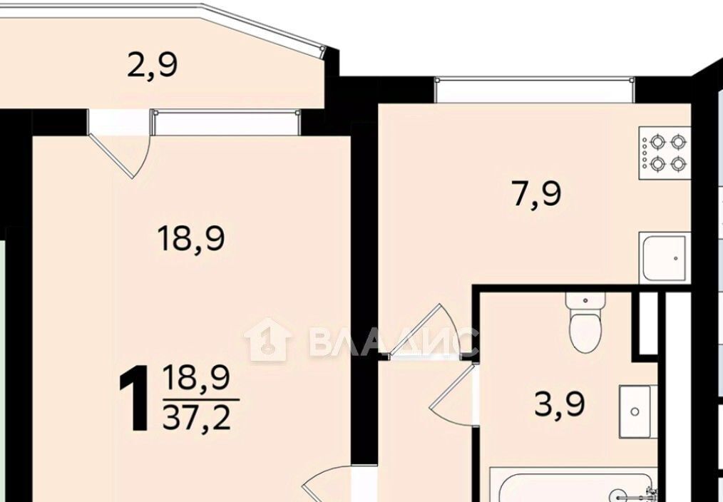квартира г Красногорск Губайлово ул Пушкинская 21 Красногорская фото 2