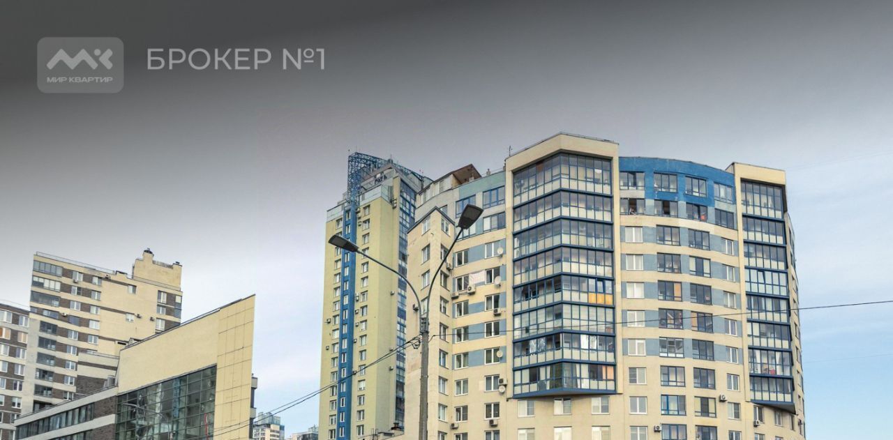 квартира г Санкт-Петербург метро Приморская ул Кораблестроителей 32к/1 фото 20