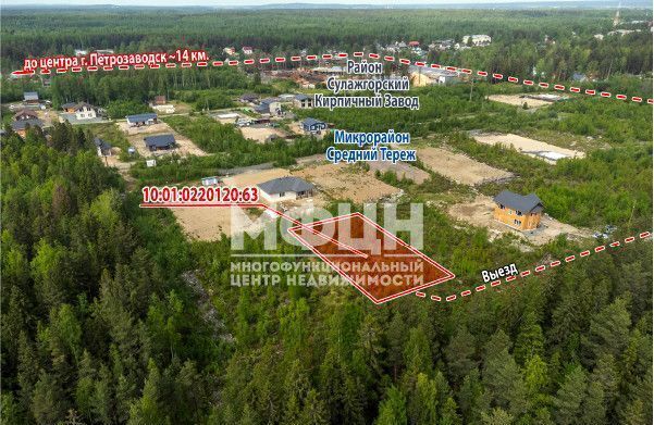земля г Петрозаводск р-н Сулажгорский Кирпичный Завод фото 1