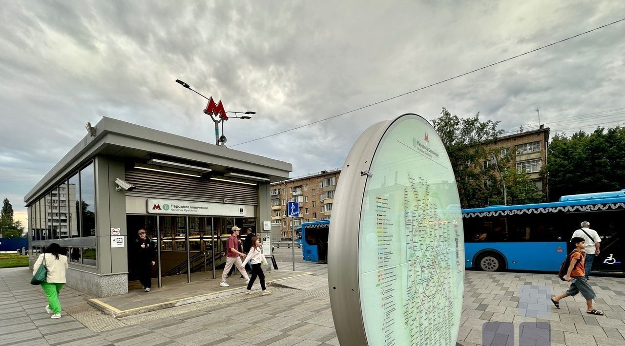 квартира г Москва метро Народное Ополчение ул Демьяна Бедного 22 фото 40