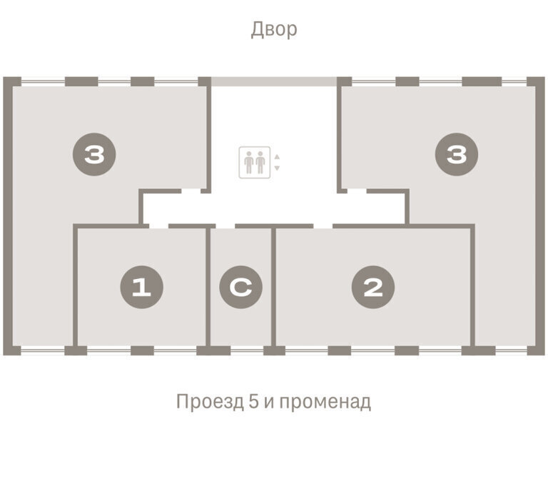 квартира г Екатеринбург Чкаловская Академический ЖК Брусника в Академическом 19-й квартал фото 3