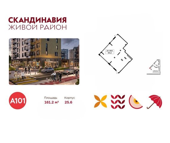 метро Коммунарка ТиНАО Потапово, ЖК Скандинавия, 25. 6 фото