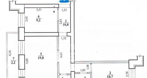 квартира г Чита р-н Черновский мкр Девичья Сопка 46 фото 2