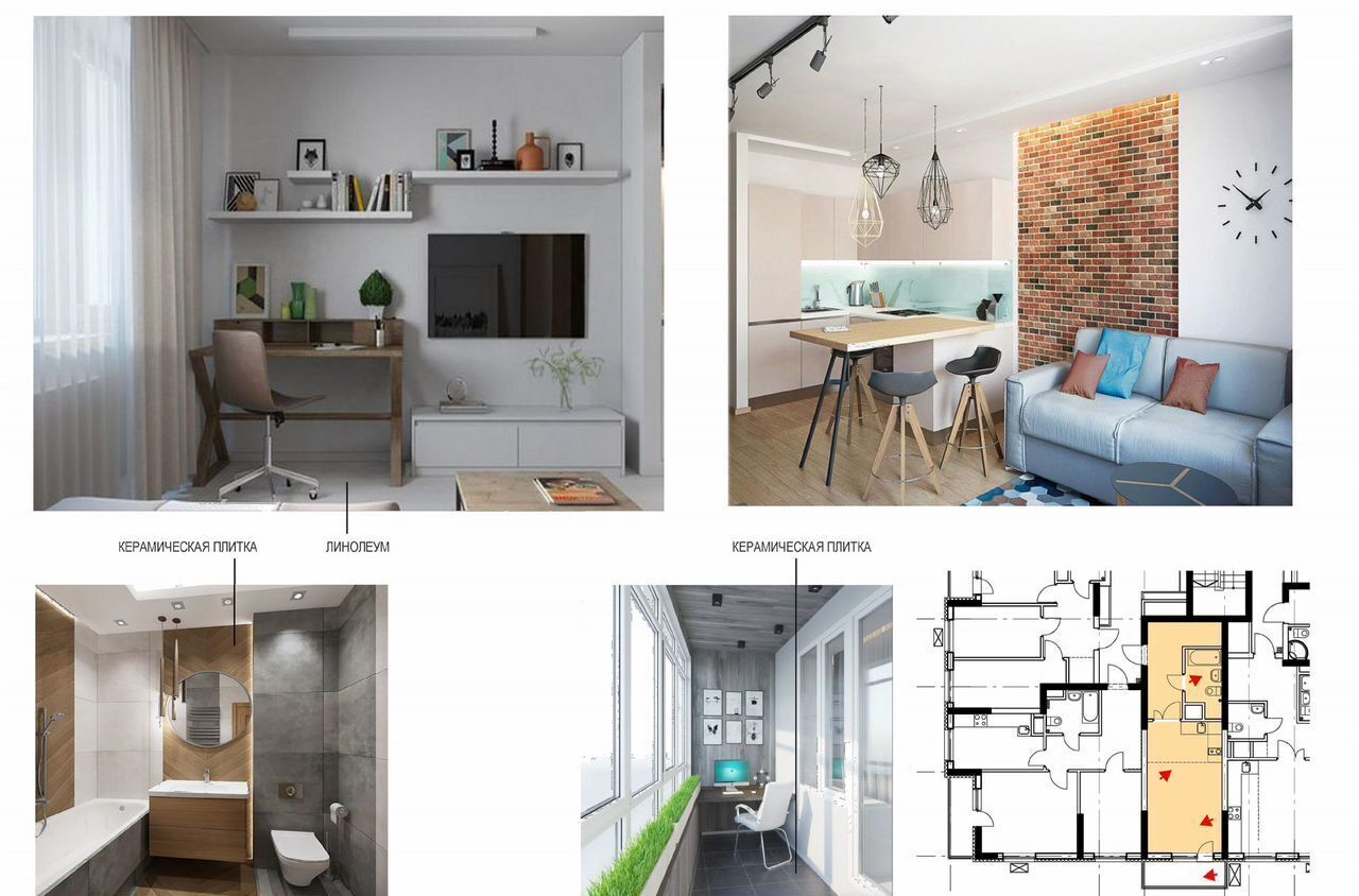 квартира г Уфа р-н Ленинский кв-л 21, стр. 3 фото 11