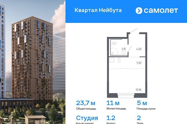 р-н Ленинский ЖК «Квартал Нейбута» 141к/2 фото