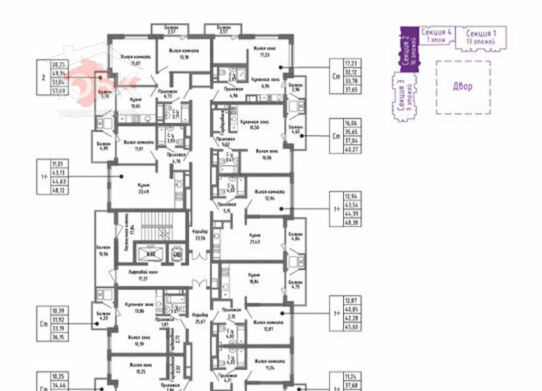 квартира г Евпатория ул им.9-го Мая 39 фото 3