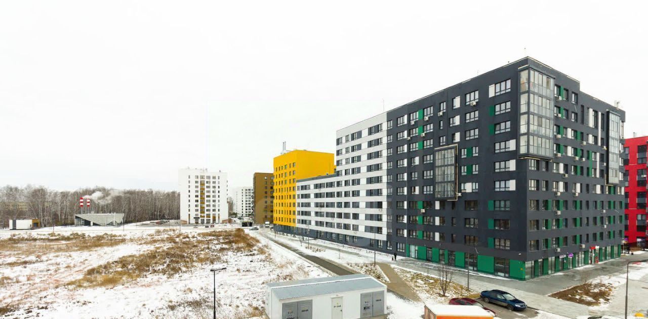 квартира г Тюмень п Рощино р-н Калининский ул Александра Федоровича 8 фото 9