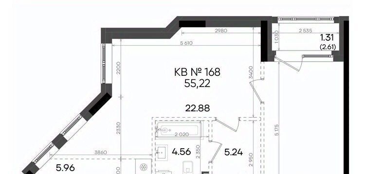 квартира г Казань метро Горки р-н Советский ул Аделя Кутуя 181ж ЖК Адали фото 1