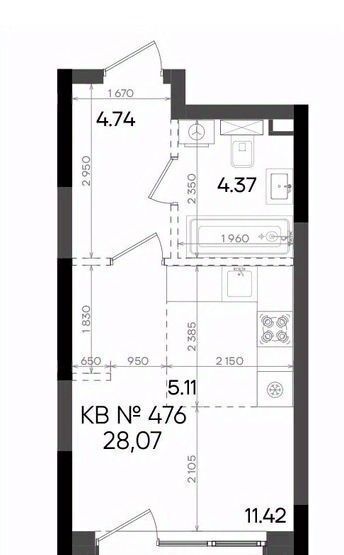 квартира г Казань метро Горки ул Аделя Кутуя 181ж фото 1
