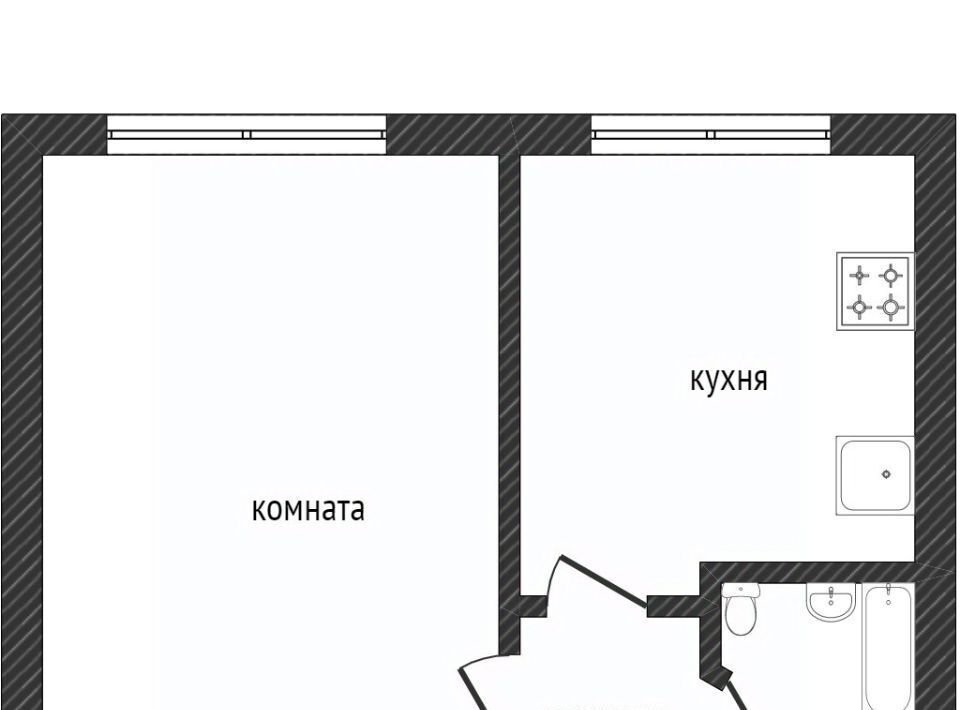 квартира г Сургут ул Пушкина 33 15А фото 2