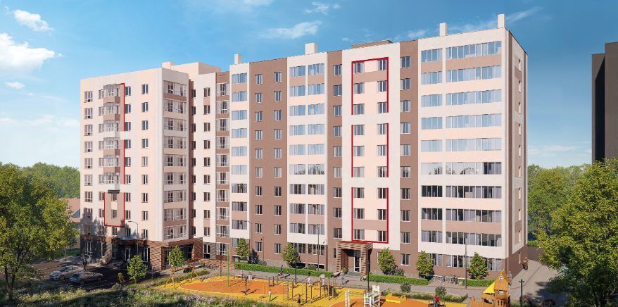 квартира р-н Рыбновский г Рыбное ул Большая 28 ЖК Стрижи Рыбновское городское поселение фото 3