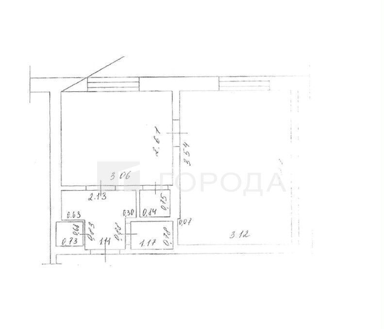 квартира г Новокузнецк р-н Заводской ул Климасенко 11/4 фото 19