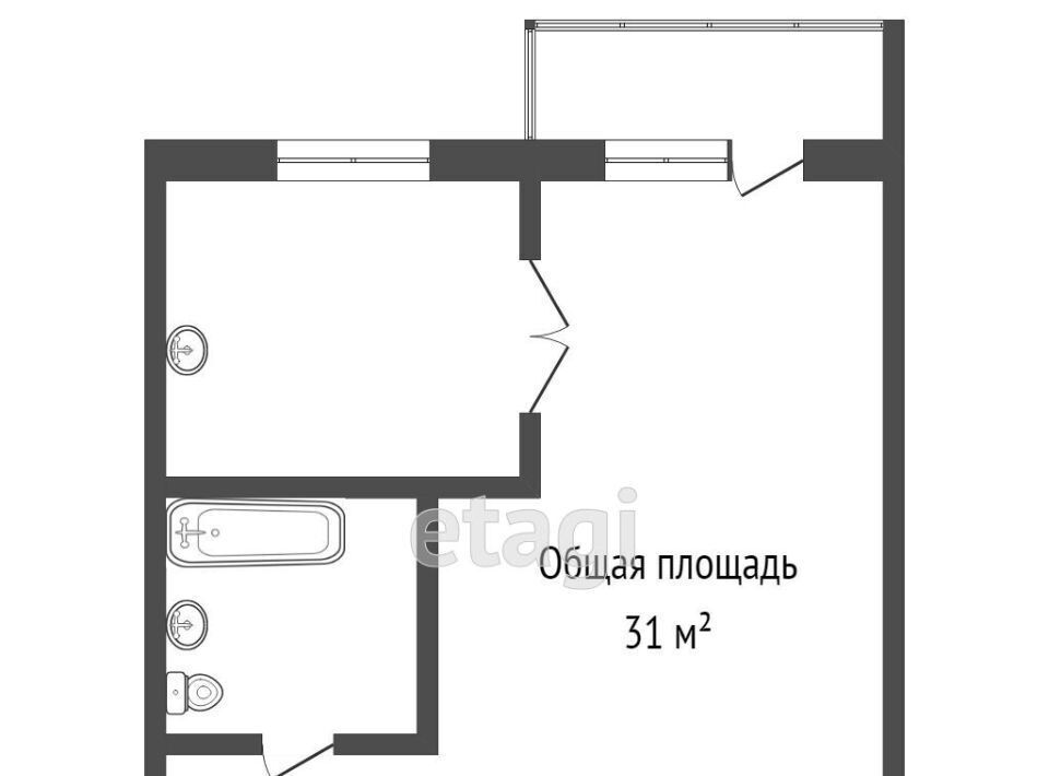 квартира г Бийск ул 8-го Марта 22 фото 2