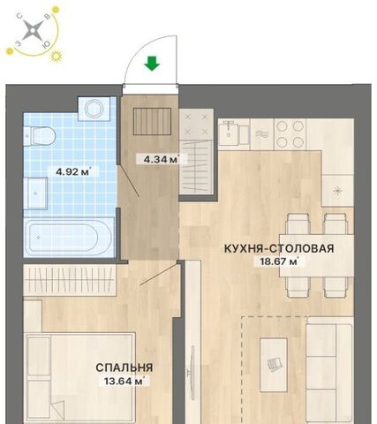Академический Чкаловская ЖК «Речной квартал» 15-й кв-л фото