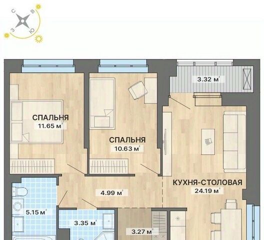 Академический Чкаловская ЖК «Речной квартал» 15-й кв-л фото