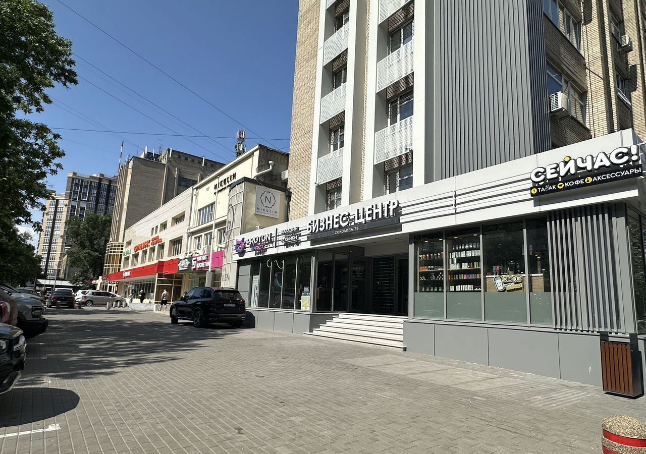 торговое помещение г Ростов-на-Дону р-н Кировский пр-кт Соколова 78 фото 1