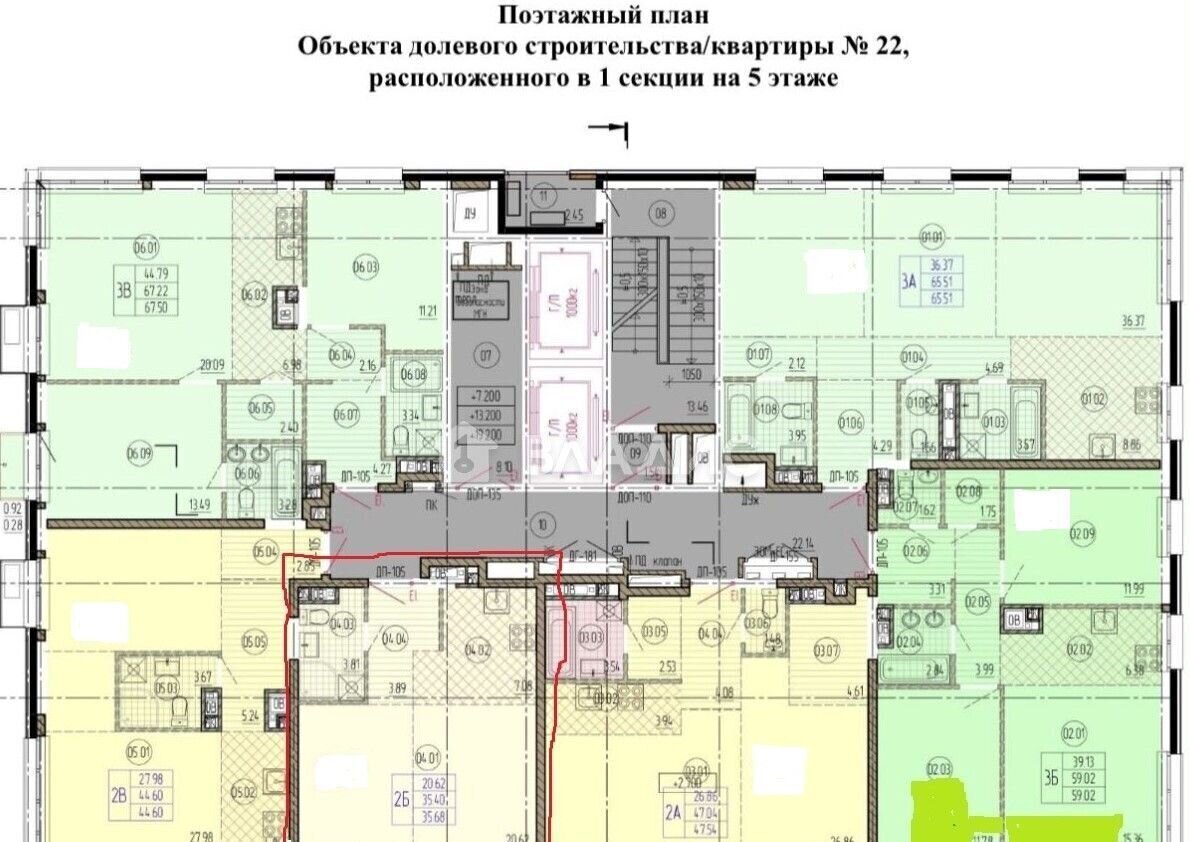 квартира г Красногорск Павшино ЖК М_5 мкр-н Павшино, к 5 фото 9