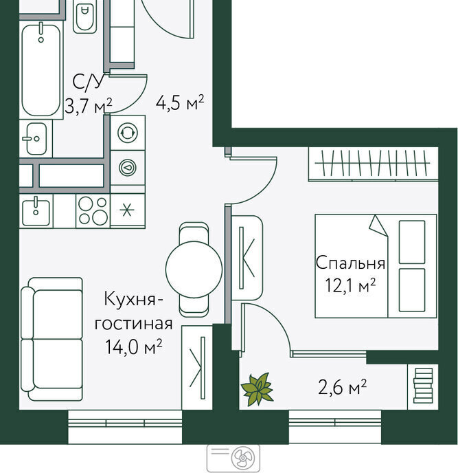 квартира г Волгоград р-н Советский 221-й микрорайон фото 1