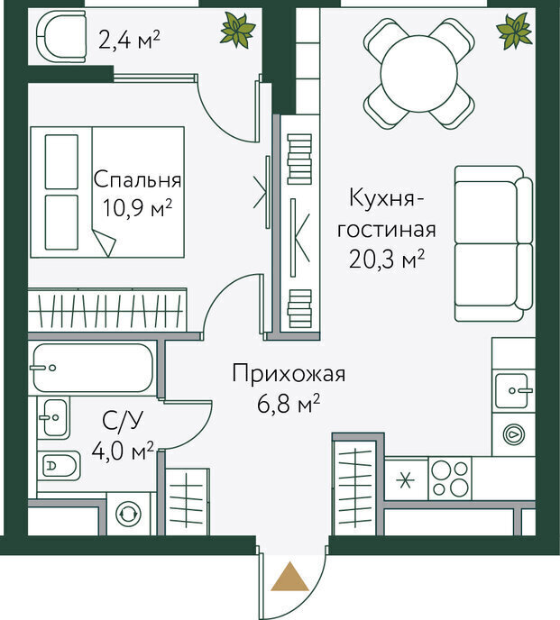 квартира г Волгоград р-н Советский 221-й микрорайон фото 1