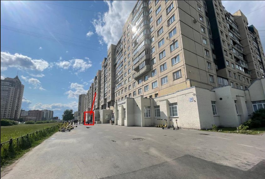 торговое помещение г Санкт-Петербург метро Проспект Большевиков пр-кт Косыгина 28к/1 округ Ржевка фото 9