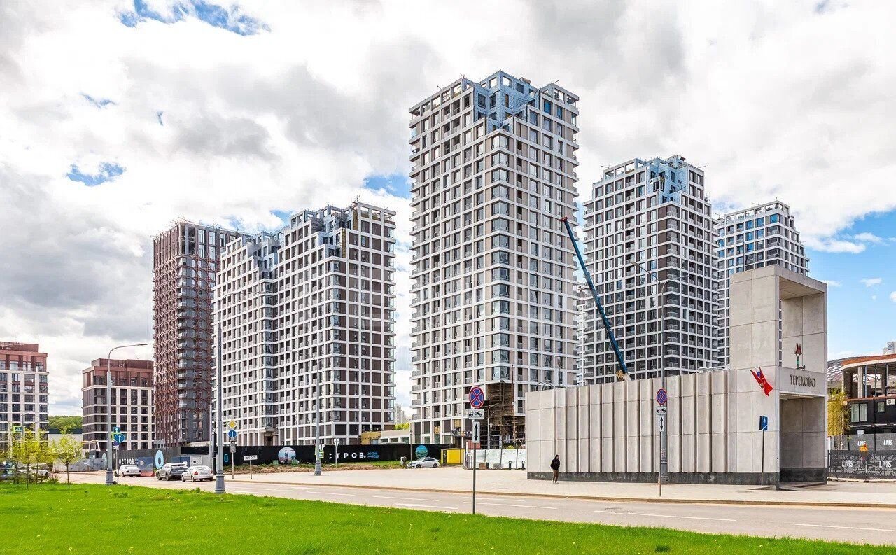квартира г Щербинка квартал № 1 метро Терехово ЖК «Остров» 1 5-й фото 2