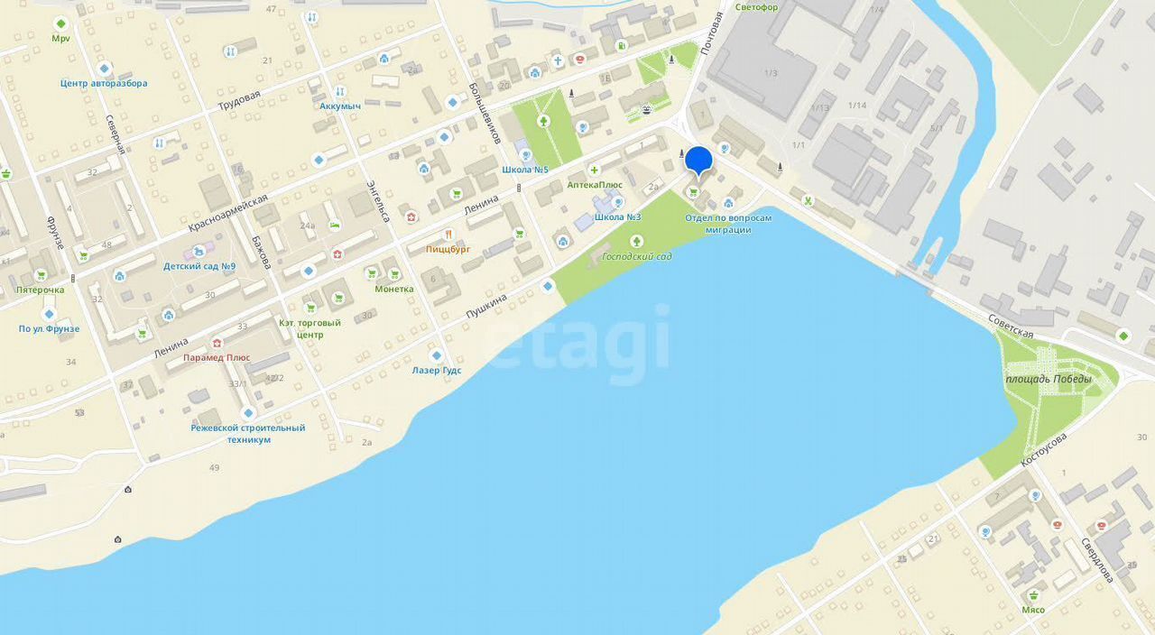 торговое помещение р-н Режевской г Реж ул Советская 2 фото 4