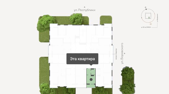 квартира р-н Ленинский дом 204к/19 фото