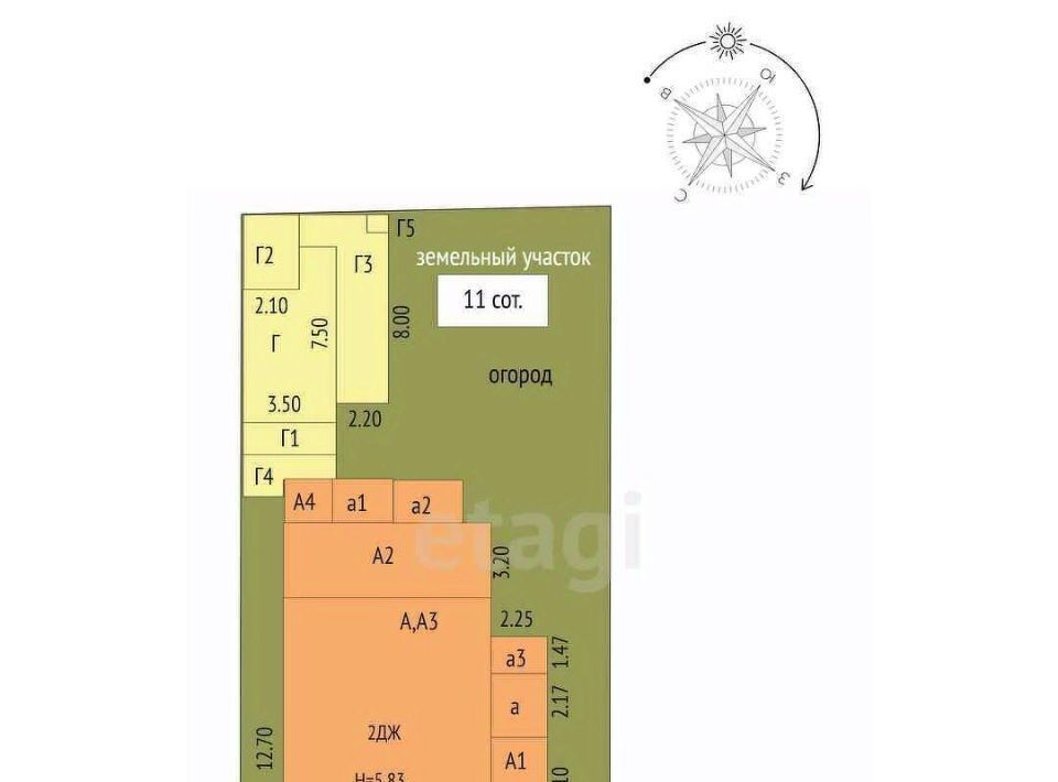 дом г Омск р-н Кировский пер Димитрова 2-й 14 Кировский АО фото 2