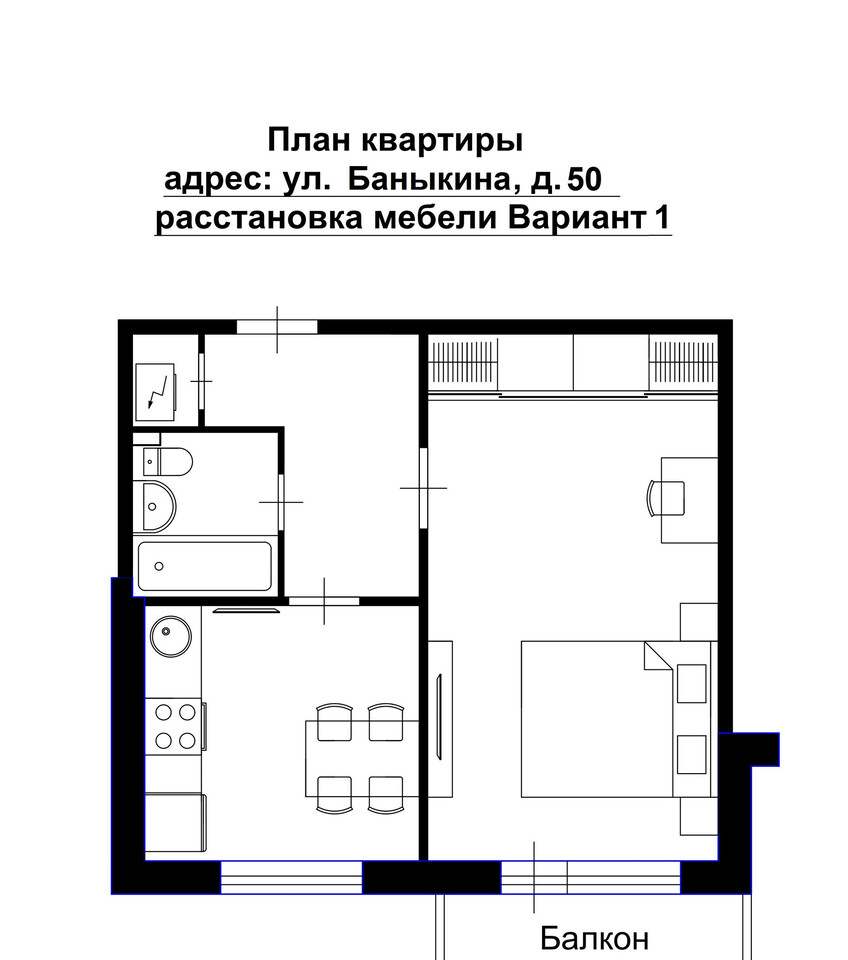 квартира г Тольятти р-н Центральный 72 квартал 72-й квартал ул Баныкина 50 м-н фото 1
