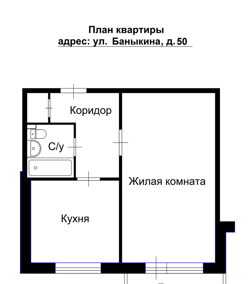 квартира г Тольятти р-н Центральный 72 квартал 72-й квартал ул Баныкина 50 м-н фото 3