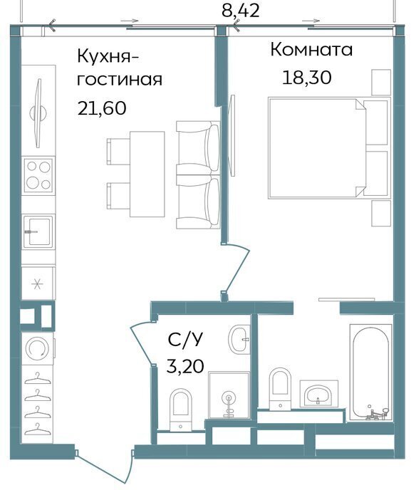 квартира г Саки TEMPO курортный кластер Темпо фото 1